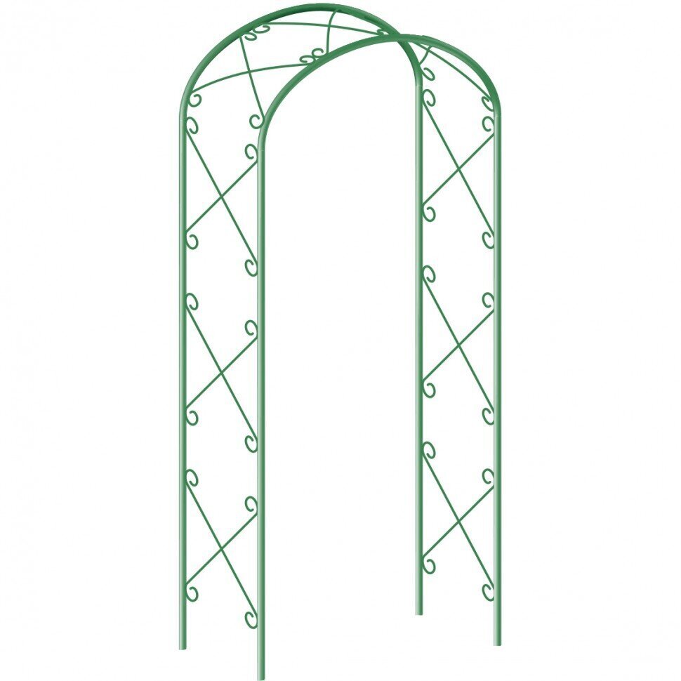 Dekoratiivne aiakaar ronitaimedele, 2,27 x 1,28 m// Palisad hind ja info | Vaasid, alused, redelid lilledele | kaup24.ee