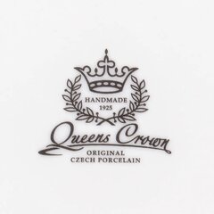 Portselanist väike serveerimisalus, punane "Jahindus" (metsalind) Queens Crowni poolt, suurus 21 cm x 14 cm hind ja info | Lauanõud ja kööginõud | kaup24.ee