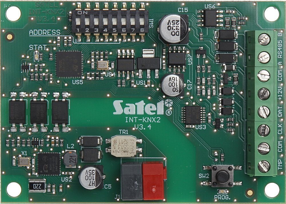 Siseliides INT-KNX-2 Satel цена и информация | Valvesüsteemi tarvikud | kaup24.ee