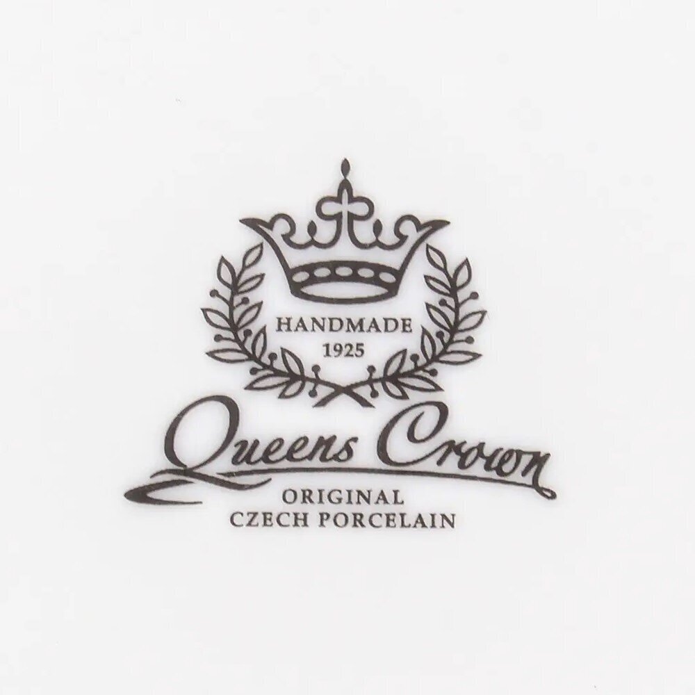 Portselanist serveerimiskolmnurga kauss "Jahindus" (Jänes) Queens Crowni poolt, suurus 16,5 cm - punane hind ja info | Lauanõud ja kööginõud | kaup24.ee