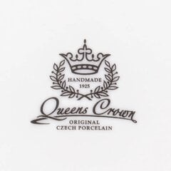 Portselanist serveerimiskolmnurga kauss "Jahindus" (metsalind) Queens Crowni poolt, suurus 16,5 cm - punane hind ja info | Lauanõud ja kööginõud | kaup24.ee