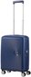 Käsipagas American Tourister Soundbox Spinner Expandable 55 cm, sinine цена и информация | Kohvrid, reisikotid | kaup24.ee