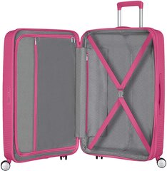 American Tourister большой чемодан Soundbox Spinner Expandable 77см, Megenta цена и информация | Чемоданы, дорожные сумки | kaup24.ee