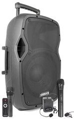 Vonyx AP1200PA Портативная акустическая система 12" цена и информация | Аудио колонки | kaup24.ee