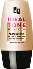 Jumestuskreem AA Ideal Tone 30 ml, Nr.103 Light Beige цена и информация | Пудры, базы под макияж | kaup24.ee