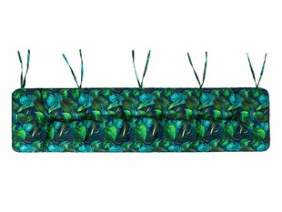 Padi pingile Hobbygarden Etna 3D 150x40 cm, roheline цена и информация | Подушки, наволочки, чехлы | kaup24.ee