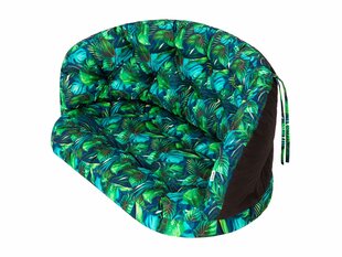 Подушка для дивана Hobbygarden Amanda Prestige 3D 100x50 см, зеленая цена и информация | Подушки, наволочки, чехлы | kaup24.ee