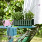 Lillekast Landhaus automaatse kastmisega, 75 x 20 x 16,5 cm maalähedane, violetne punane hind ja info | Lillekastid | kaup24.ee