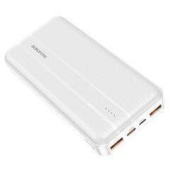 Borofone BJ9A URANUS akupank 20000 mAh / 2 x USB valge цена и информация | Зарядные устройства Power bank | kaup24.ee