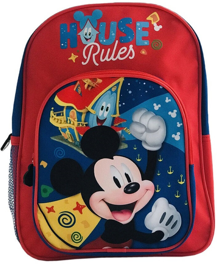 Disney Seljakotid House Rules Red 21412201 4 цена и информация | Koolikotid, sussikotid | kaup24.ee