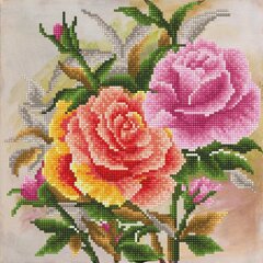 Teemantmosaiik Teatimess roses 32x32 cm цена и информация | Алмазная мозаика | kaup24.ee