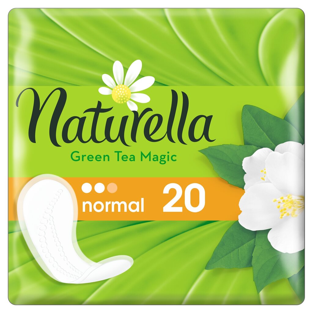 Hügieenisidemed Naturella Ultra Normal Green Tea, 20 tk цена и информация | Tampoonid, hügieenisidemed, menstruaalanumad | kaup24.ee