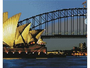 Teemantmosaiik Sydney by night hind ja info | Teemantmaalid, teemanttikandid | kaup24.ee