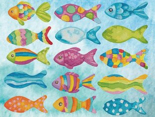 Teemantmosaiik Swim school 31x41 cm hind ja info | Teemantmaalid, teemanttikandid | kaup24.ee