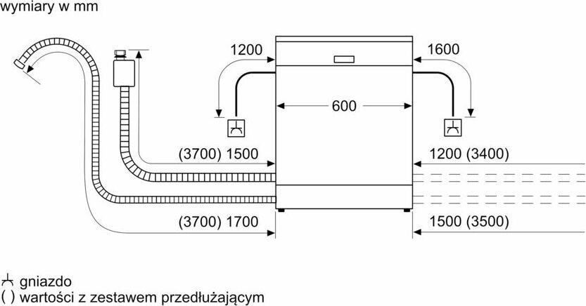 Nõudepesumasin Bosch SMD6TCX00E цена и информация | Nõudepesumasinad | kaup24.ee