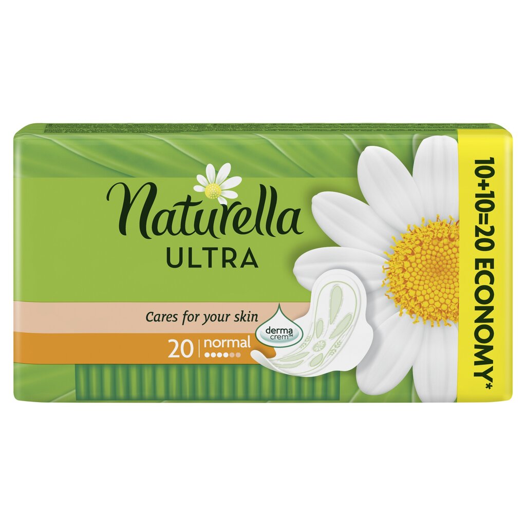 Hügieenisidemed Naturella Ultra Normal, 20 tk цена и информация | Tampoonid, hügieenisidemed, menstruaalanumad | kaup24.ee