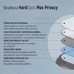 Telefonide ekraanikaitsed 3MK MAXGLAPRIVIPXR цена и информация | Защитные пленки для телефонов | kaup24.ee