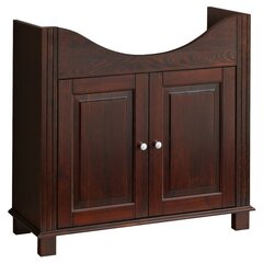 Шкафчик под раковину Hakano Vinex, 85x81 см, коричневый цена и информация | Шкафчики для ванной | kaup24.ee