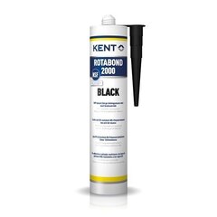 Полимерный клей Kent Rotabond 2000 black - черный, 290 мл цена и информация | Автохимия | kaup24.ee