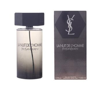 Yves Saint Laurent La Nuit De L Homme EDT meestele 200 ml hind ja info | Meeste parfüümid | kaup24.ee