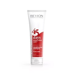 Шампунь и бальзам для красных волос 2in1 Revlon Revlonissimo 45 Days, 275 мл цена и информация | Шампуни | kaup24.ee