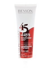 Шампунь и бальзам для красных волос 2in1 Revlon Revlonissimo 45 Days, 275 мл цена и информация | Шампуни | kaup24.ee