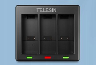 Telesin SB6281 цена и информация | Зарядные устройства для фотоаппаратов | kaup24.ee