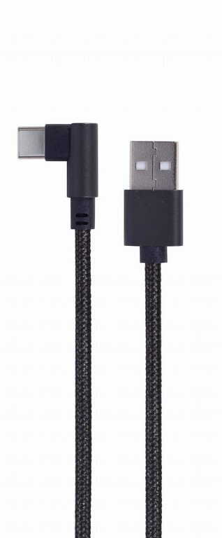 CABLE USB2 TO USB-C ANGLED/CC-USB2-AMCML-0.2M GEMBIRD hind ja info | Mobiiltelefonide kaablid | kaup24.ee