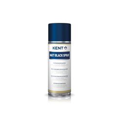 Plastiku värv Kent Matt Black Spray must, 400 ml hind ja info | Autokeemia | kaup24.ee