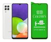 Keraamiline 9D täisekraan äärest ääreni kaitsekile Samsung Galaxy A32 5G, Realme 6i, Realme C3, Samsung Galaxy A02s, Samsung Galaxy A12, Samsung Galaxy A03s цена и информация | Ekraani kaitsekiled | kaup24.ee