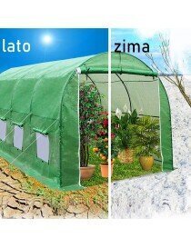 Kokkupandav aiakilest kasvuhoone 2 x 3,5 x 2 m цена и информация | Kasvuhooned | kaup24.ee