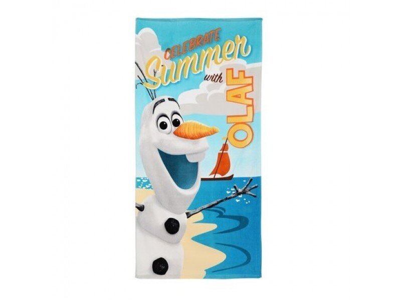 Rätik Frozen Olaf, 70 x 140 cm hind ja info | Rätikud, saunalinad | kaup24.ee