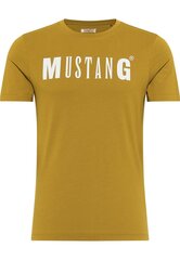 Mustang meeste T-särk 1012498*6370, oliiv 4058823027915 hind ja info | Meeste T-särgid | kaup24.ee