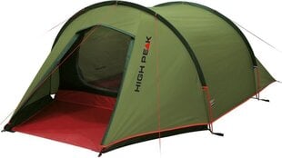 Палатка High Peak Kite 3, зеленая цена и информация | Палатки | kaup24.ee