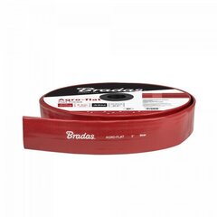 Плоский шланг для воды Bradas AGRO-FLAT PVC, W.P.6 / B.P.18 Bar, 4"- 50m, Red цена и информация | Оборудование для полива | kaup24.ee