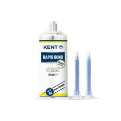 Läbipaistev 90 sek. Kent Rapid Bond Clear, 50 ml hind ja info | Autokeemia | kaup24.ee