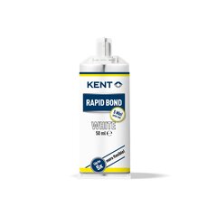 Клей белый 5 мин. Kent Rapid Bond, 50 мл (85043) цена и информация | Автохимия | kaup24.ee