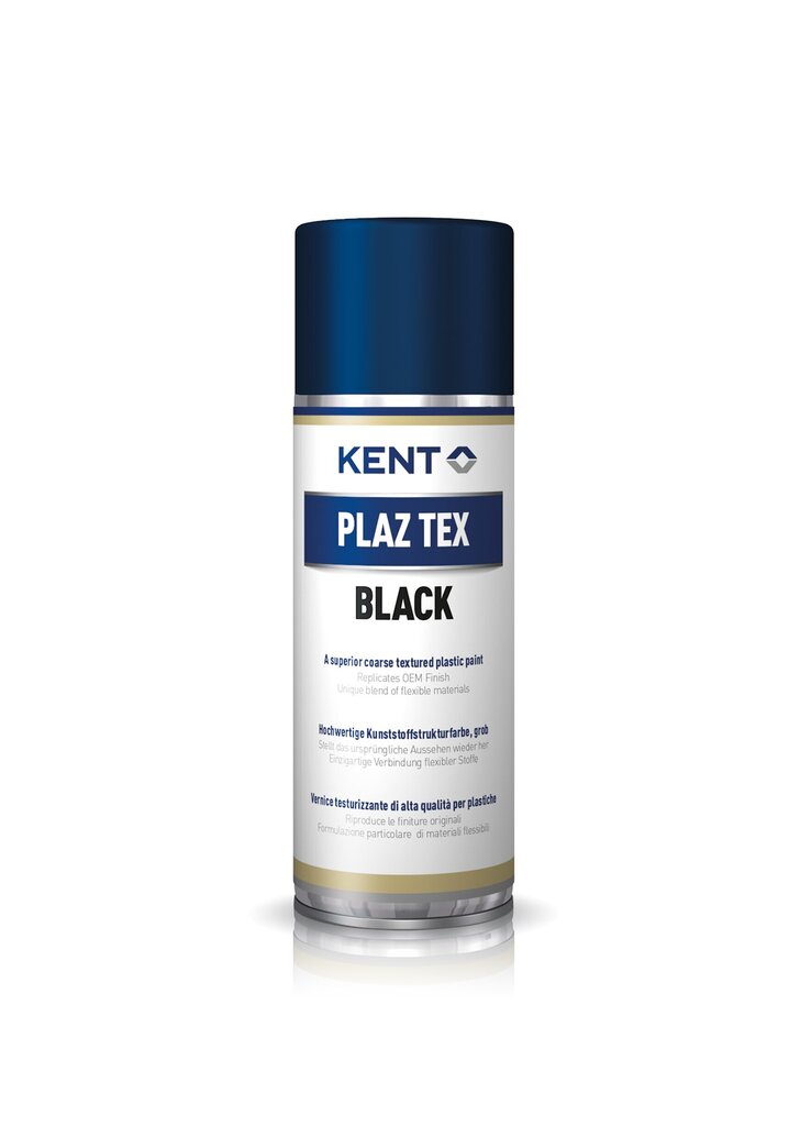 Plastiku struktuur remont Kent Plaz Tex, must - 400 ml (86235) hind ja info | Autokeemia | kaup24.ee