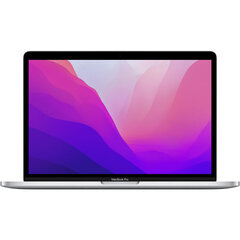 Notebook|APPLE|MacBook Pro|MNEP3ZE/A|13.3"|2560x1600|RAM 8GB|SSD 256GB|Integrated|ENG/RUS|macOS Monterey|Silver|1.4 kg|MNEP3RU/A hind ja info | Sülearvutid | kaup24.ee