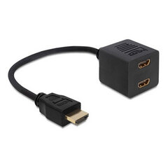 Delock HDMI 1.4(M)-> 2xHDMI 1.4(F) hind ja info | USB jagajad, adapterid | kaup24.ee
