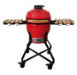 Grill Zyle Kamado, ZY18KSRDSET, koos tarvikutega, 45 cm hind ja info | Grillid | kaup24.ee