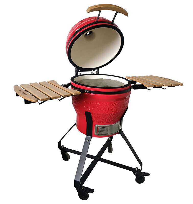 Grill Zyle Kamado, ZY18KSRDSET, koos tarvikutega, 45 cm hind ja info | Grillid | kaup24.ee