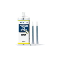 Клей для пластика Kent Premium PU Repair 3.5 мин, черный - 50 мл цена и информация | Автохимия | kaup24.ee