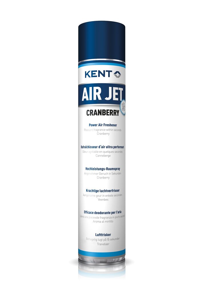 Jõhvika õhuvärskendaja Kent Air Jet Crandberry, 750 ml цена и информация | Autolõhnastajad | kaup24.ee
