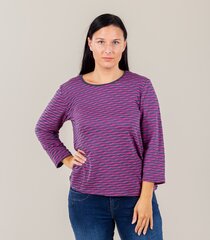 Женская рубашка Brandtex 212013*3915, тёмно-синяя /фуксия 5713241462425 цена и информация | Женские футболки | kaup24.ee