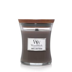 WoodWick lõhnaküünal Sand Driftwood, 275 g цена и информация | Подсвечники, свечи | kaup24.ee