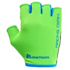 Велосипедные перчатки Meteor Flow 40, зеленые цена и информация | Велоперчатки | kaup24.ee