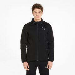 Мужской джемпер Puma Evostripe Full-Zip Black 847401 01 847401 01/S цена и информация | Мужские толстовки | kaup24.ee