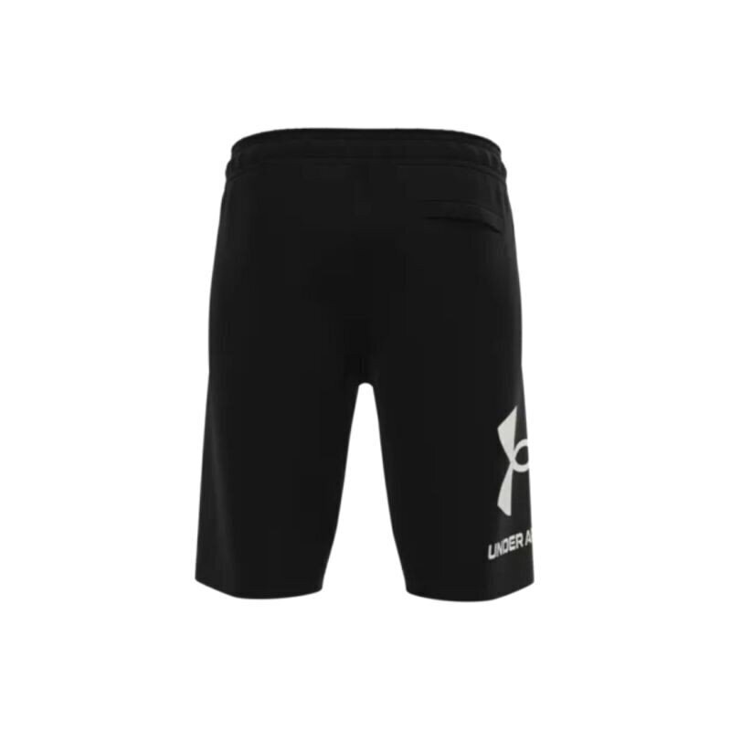 Meeste lühikesed püksid Under Armor Rival Fleece Big Logo Shorts M 1357118-001, must цена и информация | Meeste spordiriided | kaup24.ee