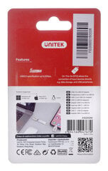UNITEK A1025GNI цена и информация | Адаптер Aten Video Splitter 2 port 450MHz | kaup24.ee